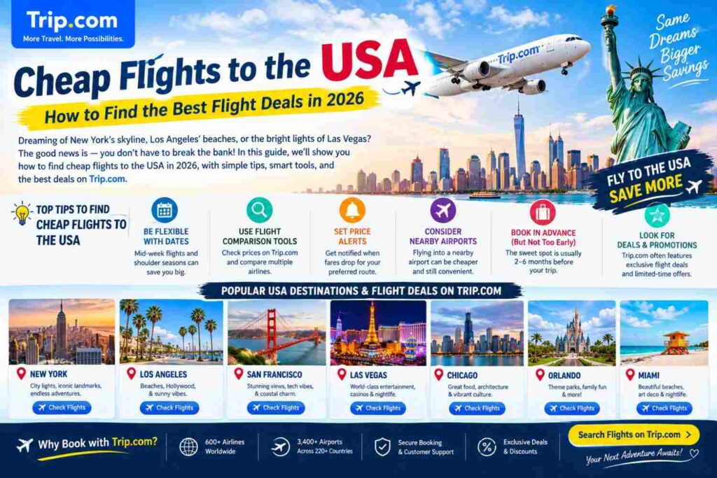 cheap flights to USA